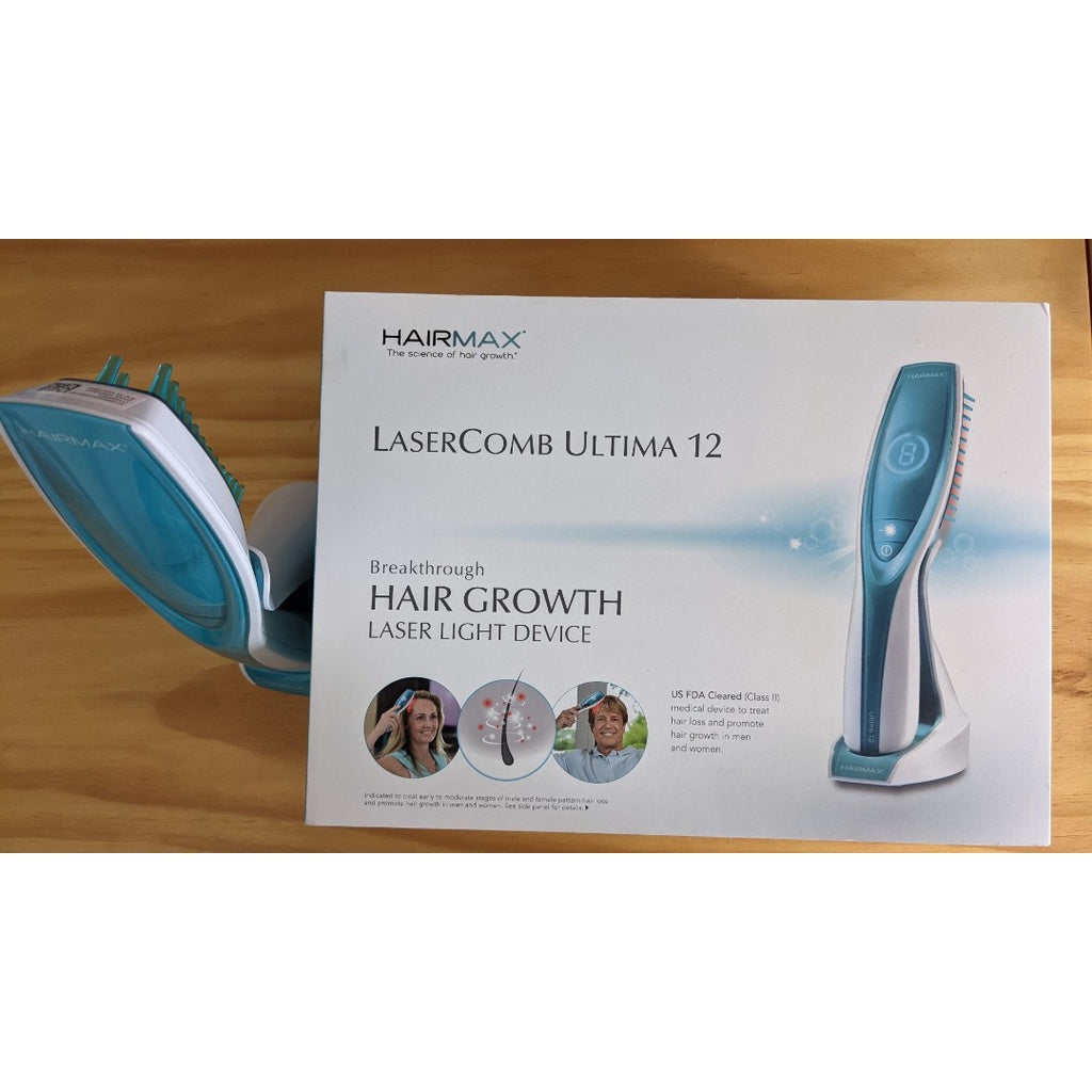HairMax Ultima 12 Laser Hair Enhancer Brush - Ultimate Power