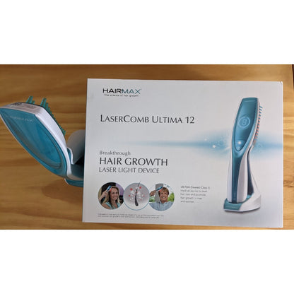 HairMax Ultima 12 Laser Hair Enhancer Brush - Ultimate Power